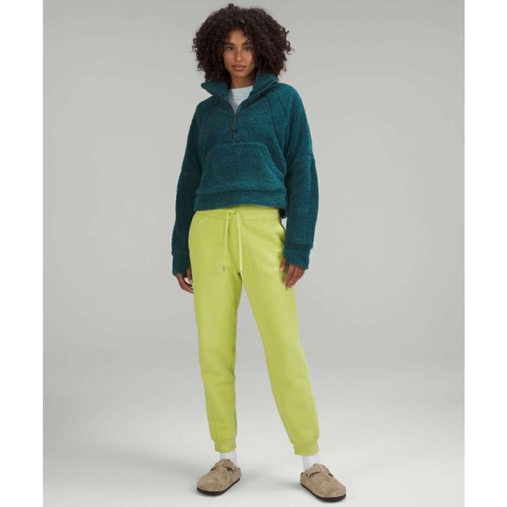 Lululemon Scuba Oversized Cropped Fleece Funnel Neck